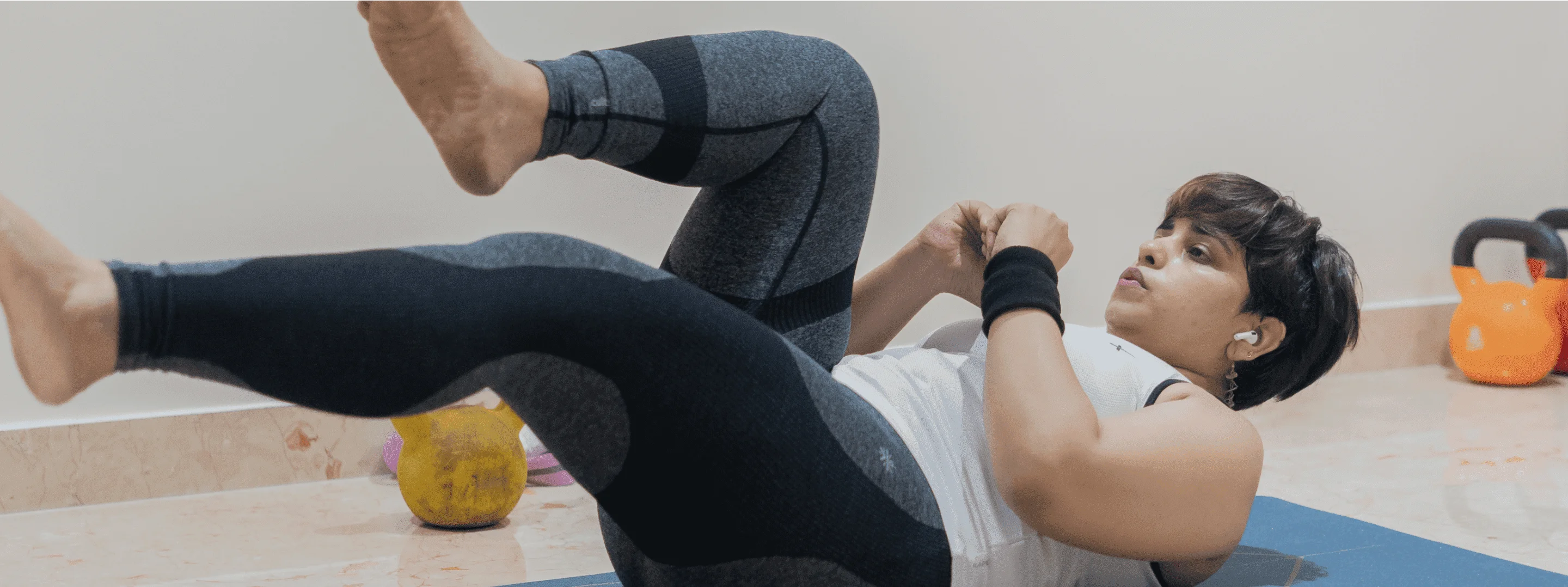 Personal fitness training class